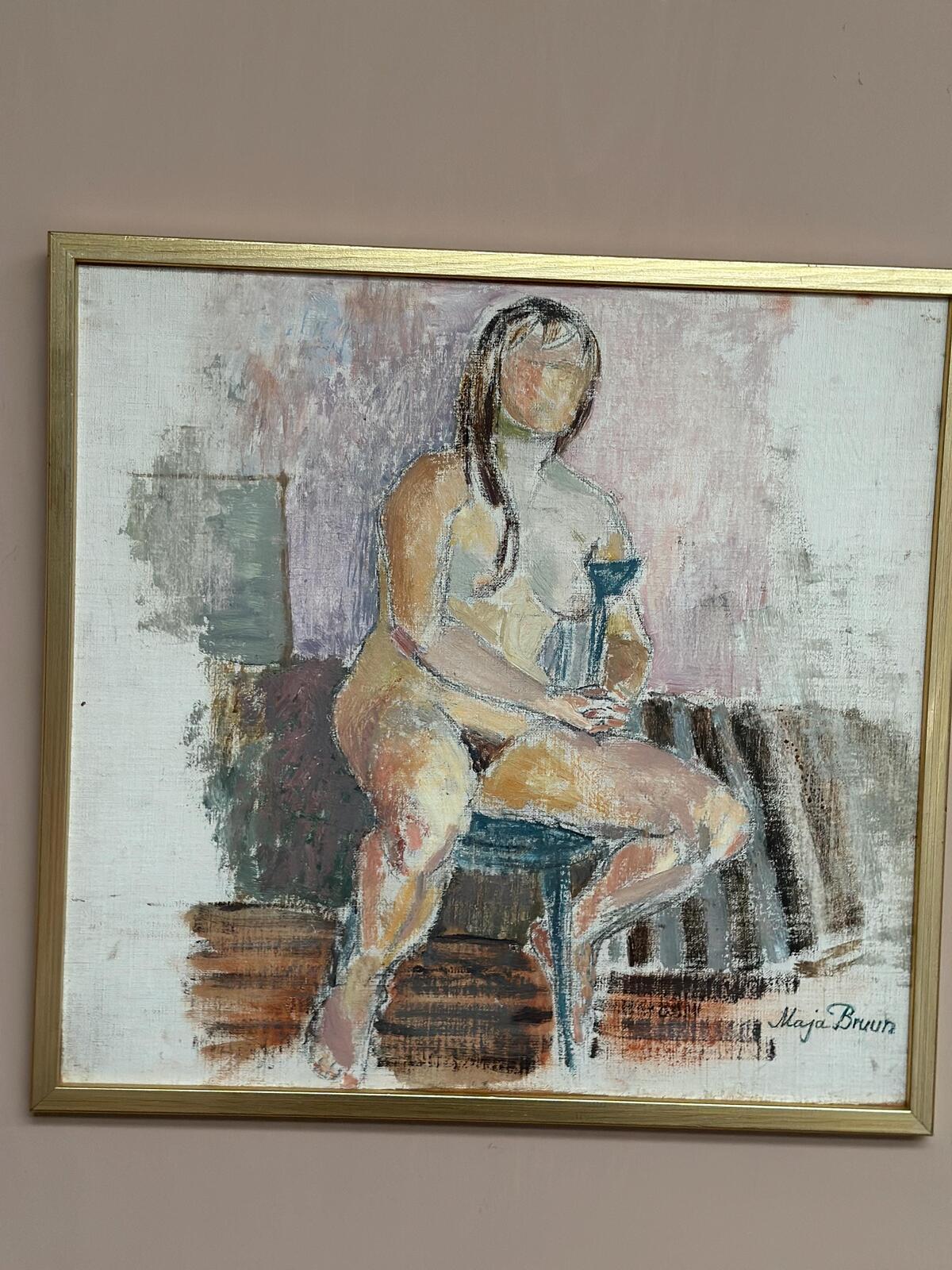 “Nude Study” by Maja Bruun