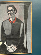 “Portrait of Mrs. S” by Axel Ekelund