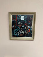 “Interior with People”