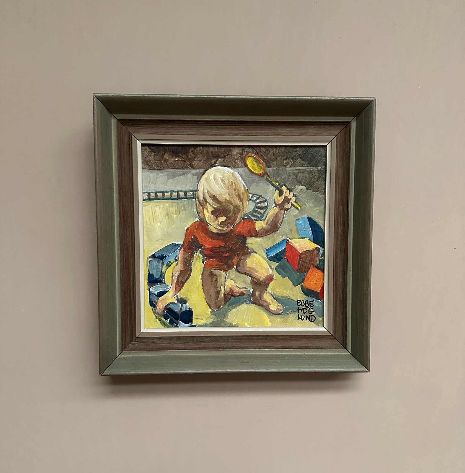 “Boy in Red ” by Ebbe Höglund