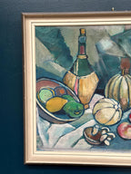 Wine and Fruit by D.K