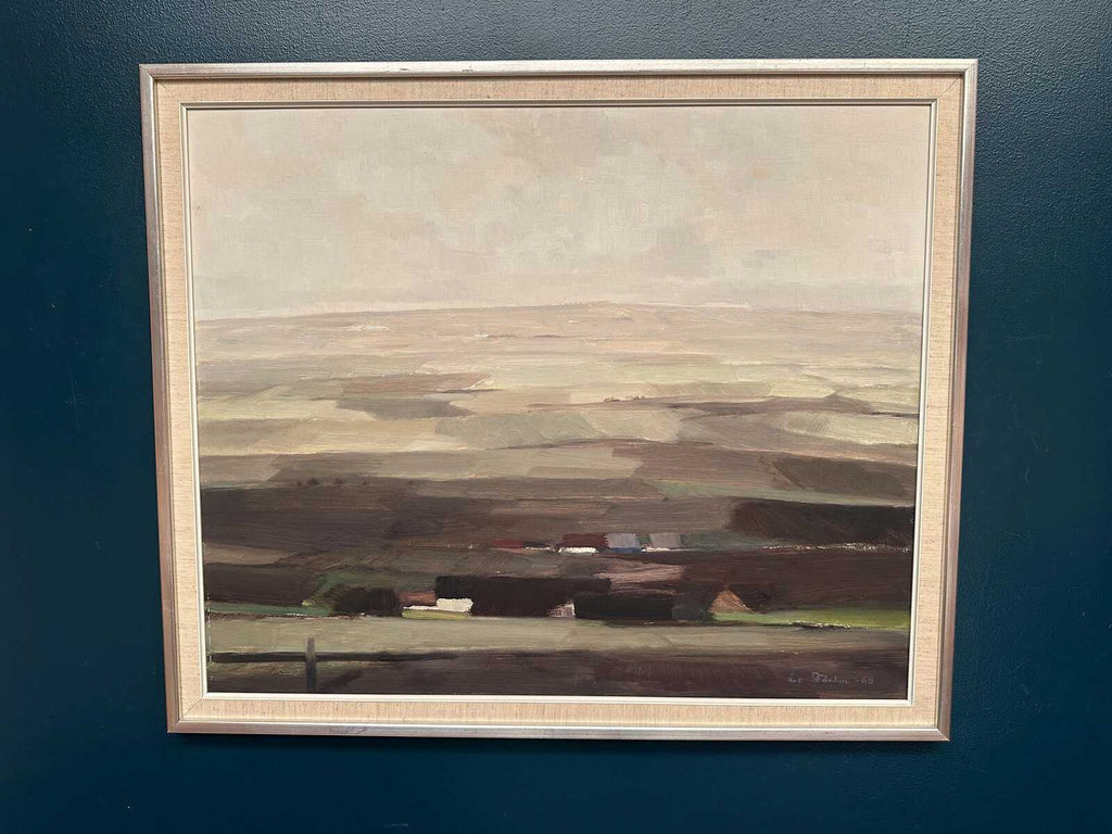 “House in a Flat Landscape” by Evert Färhm