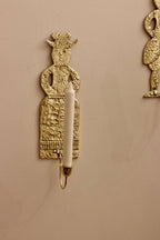 Pair of Mid-Century Brass Danish Sconces