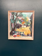 “Figures and Houses” by Brita Hansson