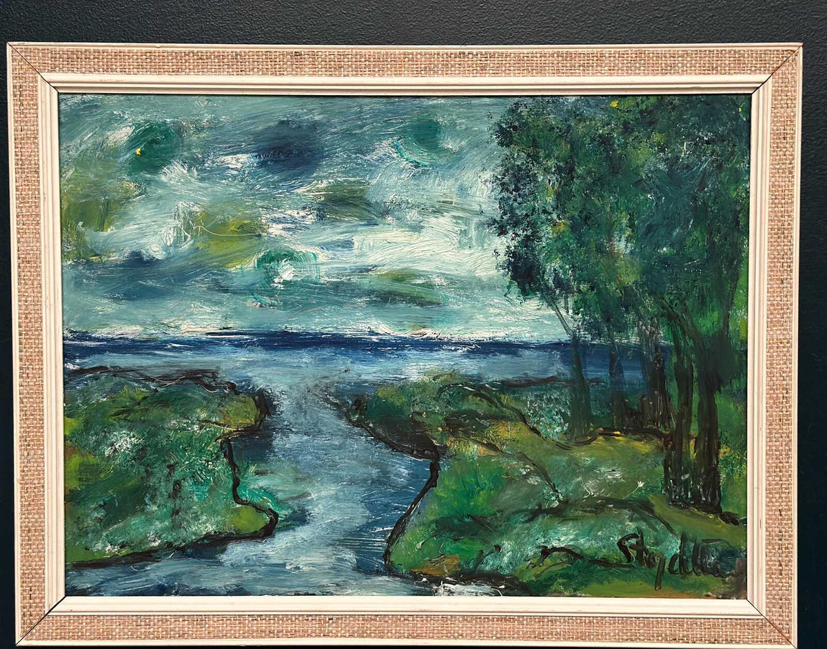 “River Landscape” by Stig Allan