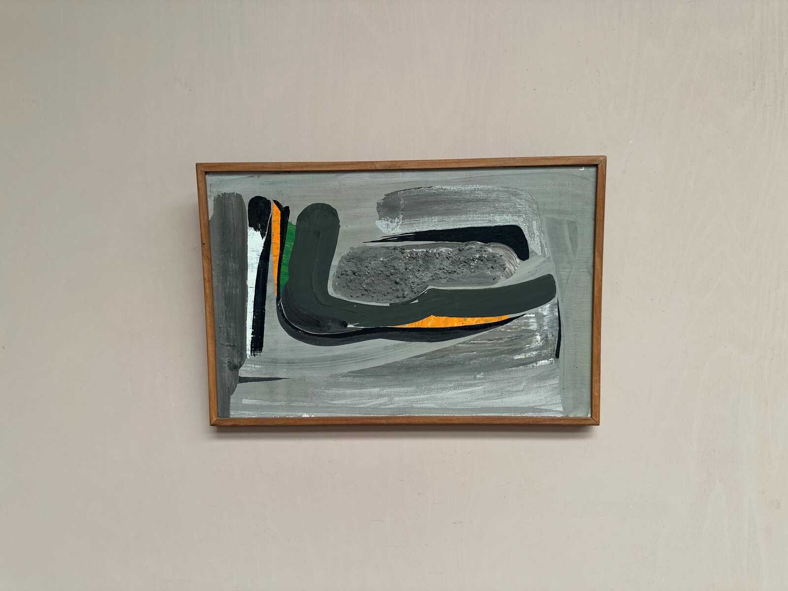 “Composition” Attributed to Olof Arén