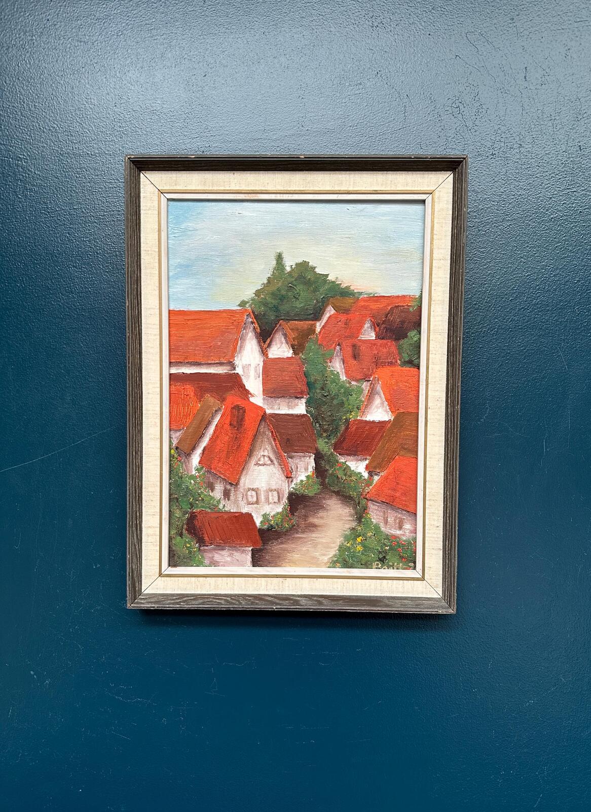Village with Red Roofs