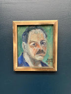 “Portrait of a Man” by Carl-Erik Billeström