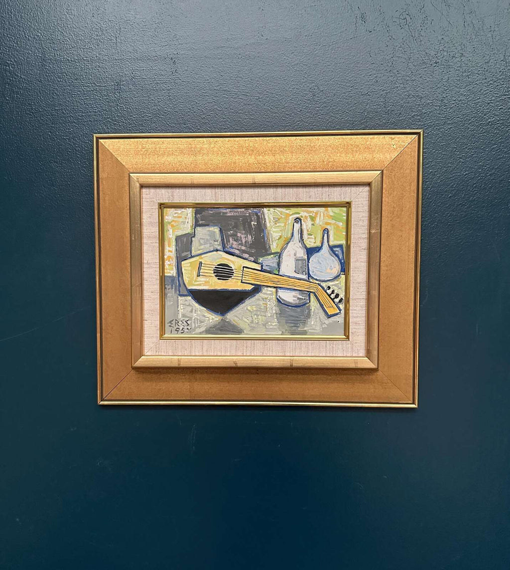 “Still Life with Lute” by Arnold Eres
