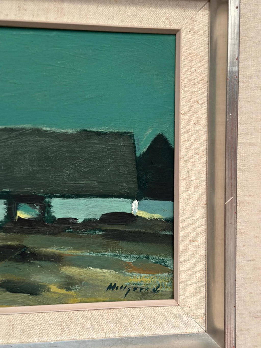 “Farmyard Scene” by Bengt Hillgrund