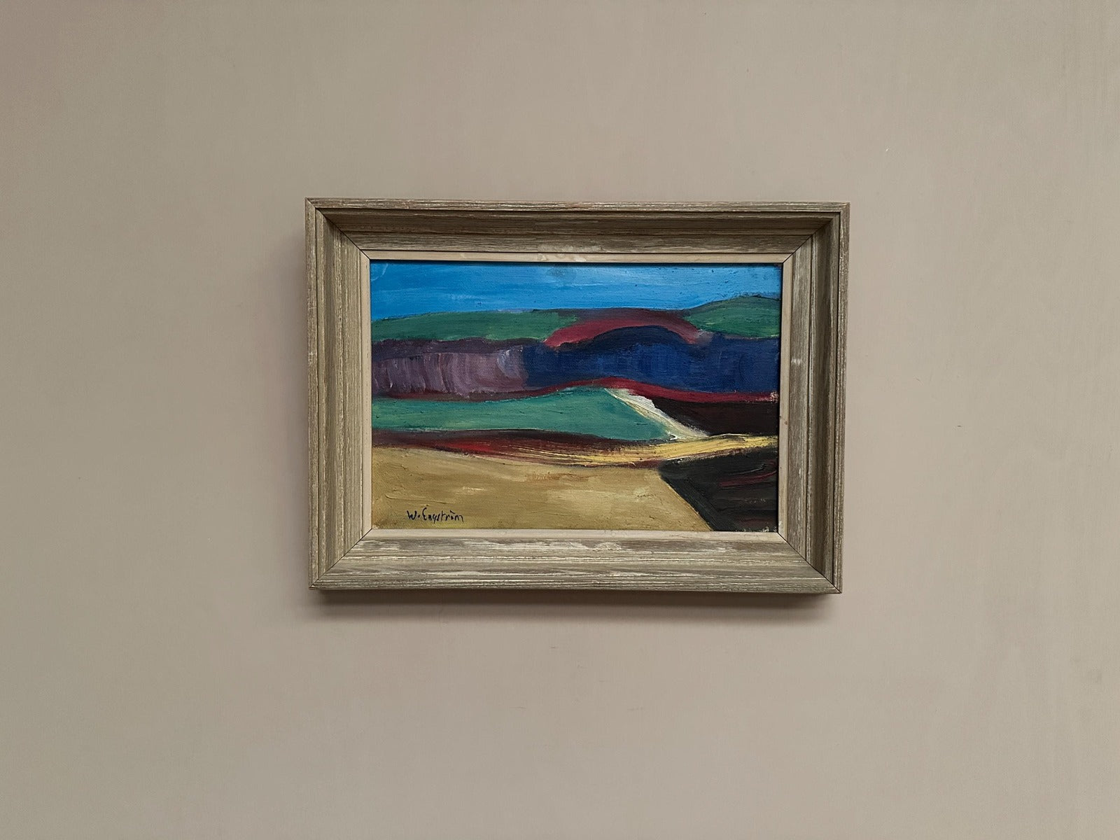 “Abstract Landscape” by W. Engström