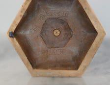 Pair of Swedish Brass Candleholders