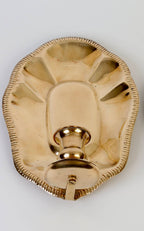 Pair Of Mid-Century Swedish Brass Sconces