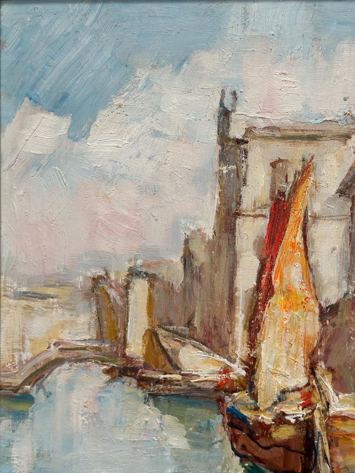 “Motif with Boats” by Knut Norman