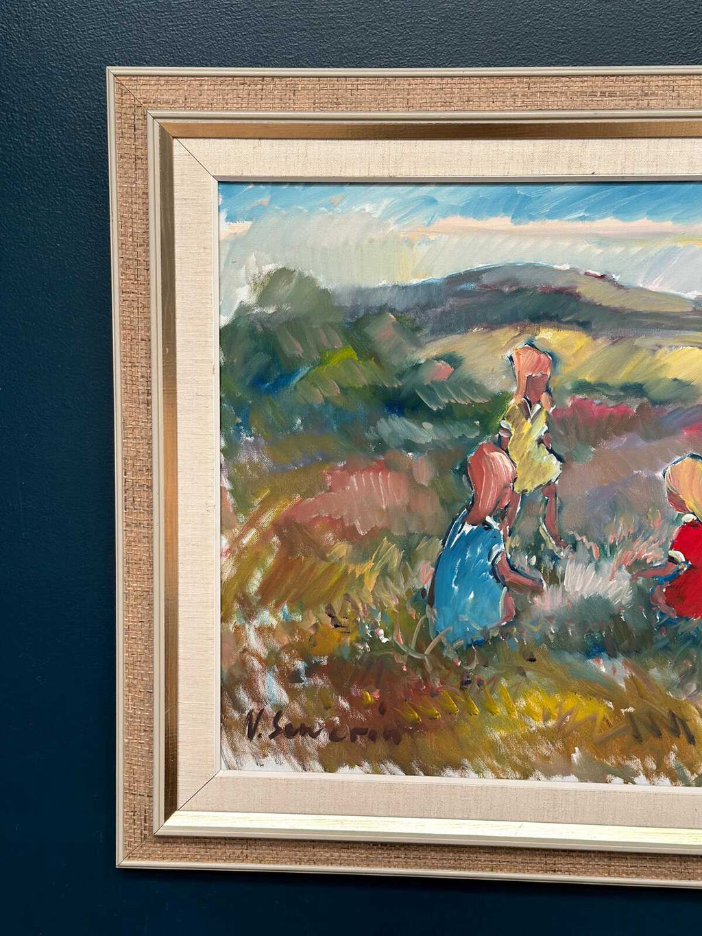 “Children Playing” by Nils Sewerin (1920–1985)