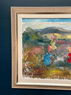 “Children Playing” by Nils Sewerin (1920–1985)