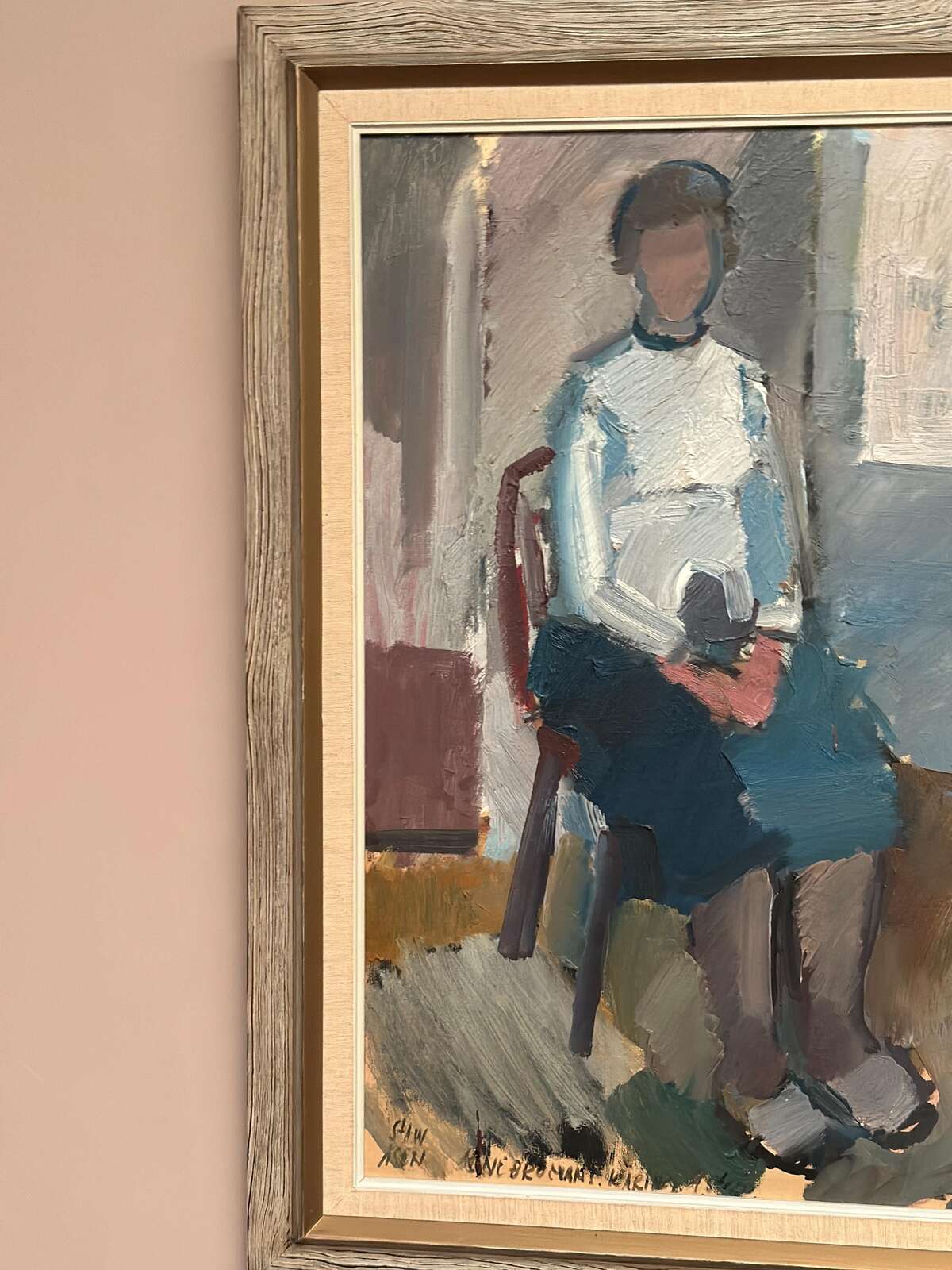 “Seated Woman” by Gösta Stawåsen