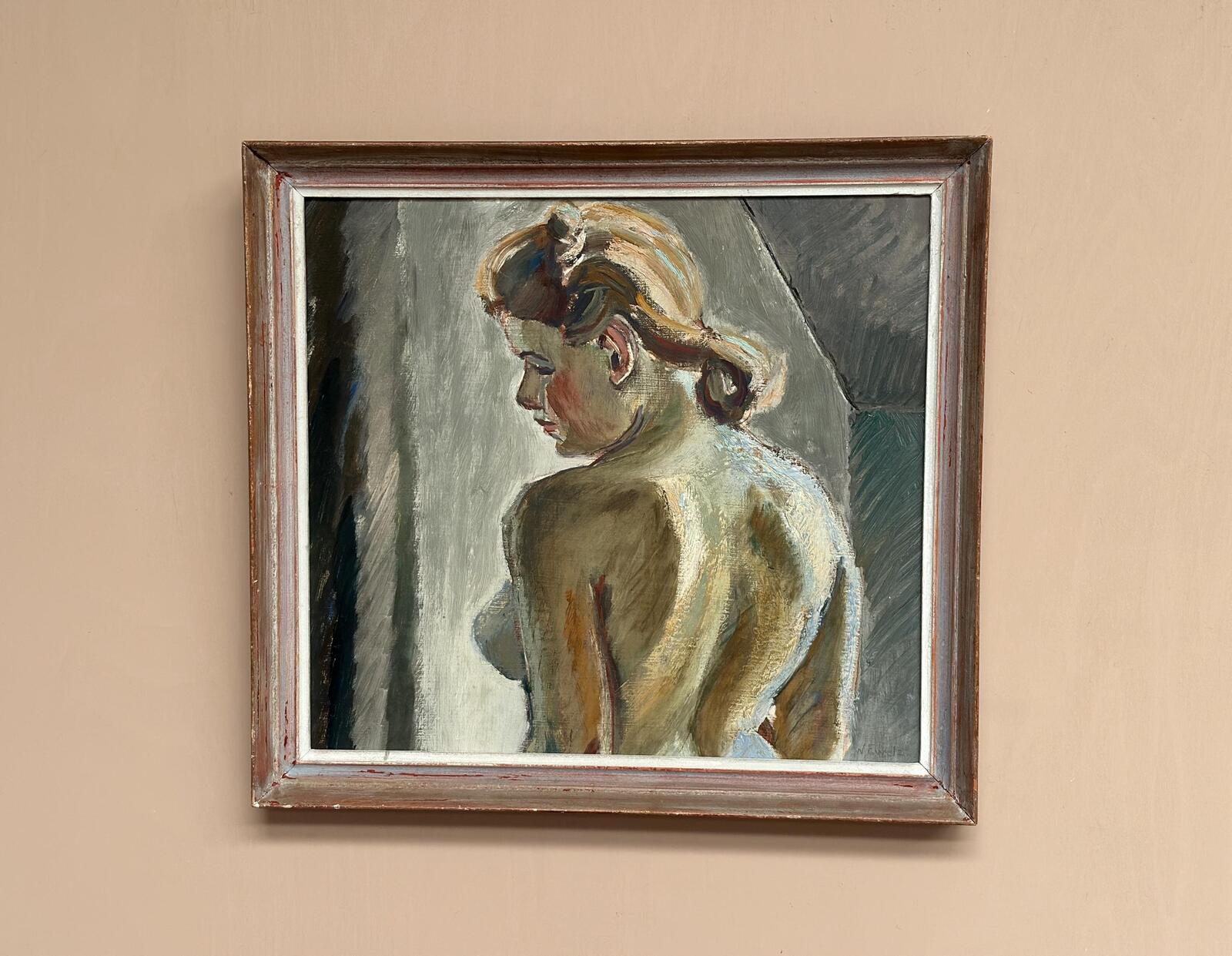 “Woman from Behind” by Waldemar (Walle) Ewetz