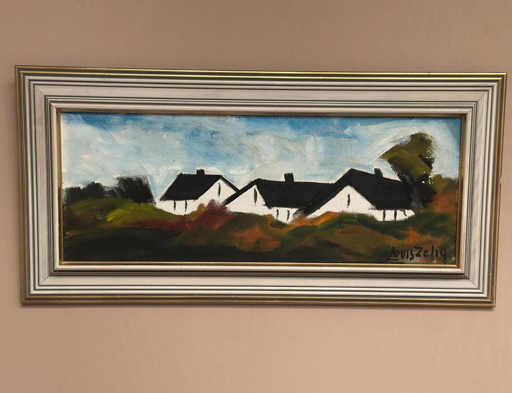 “Landscape with Farm” by Louis Zelig