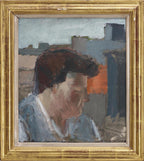 “Figure in Profile” by Sigrid Aminoff Oxenstierna 1974