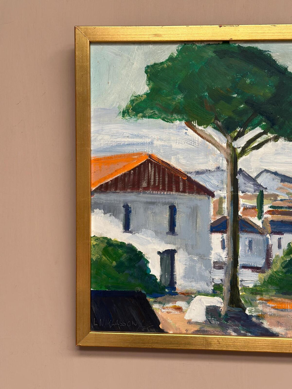 “Tree by the House” by L. Niklasson