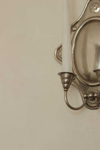 Pair Of Mid Century Swedish Pewter Sconces