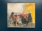 “Figure Composition” by Max Bilde (1919–2011)