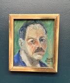 “Portrait of a Man” by Carl-Erik Billeström