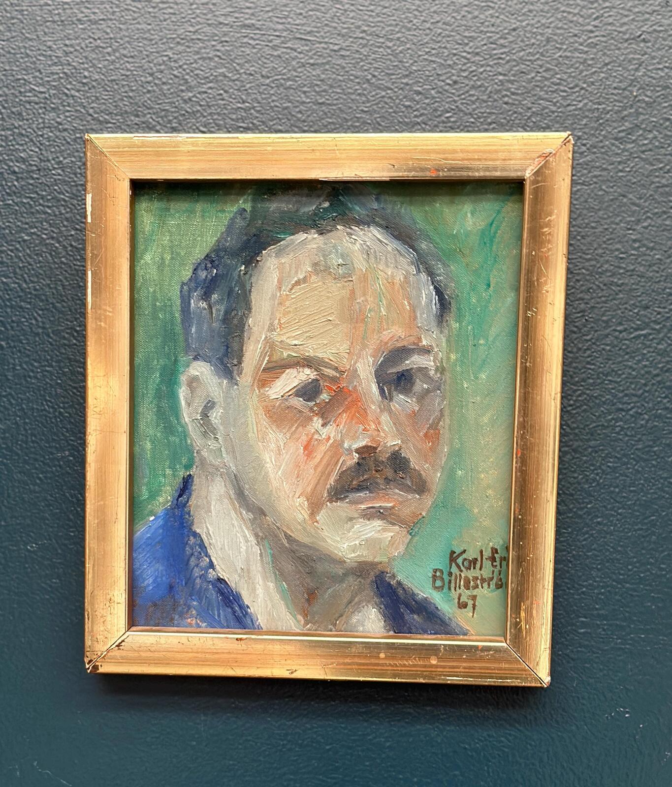 “Portrait of a Man” by Carl-Erik Billeström