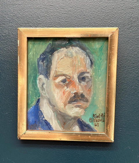 “Portrait of a Man” by Carl-Erik Billeström