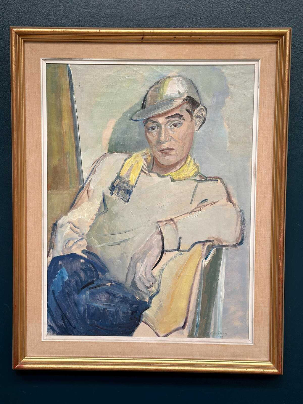 “Portrait of a Man” by Gösta Karlsson (1927–2020)