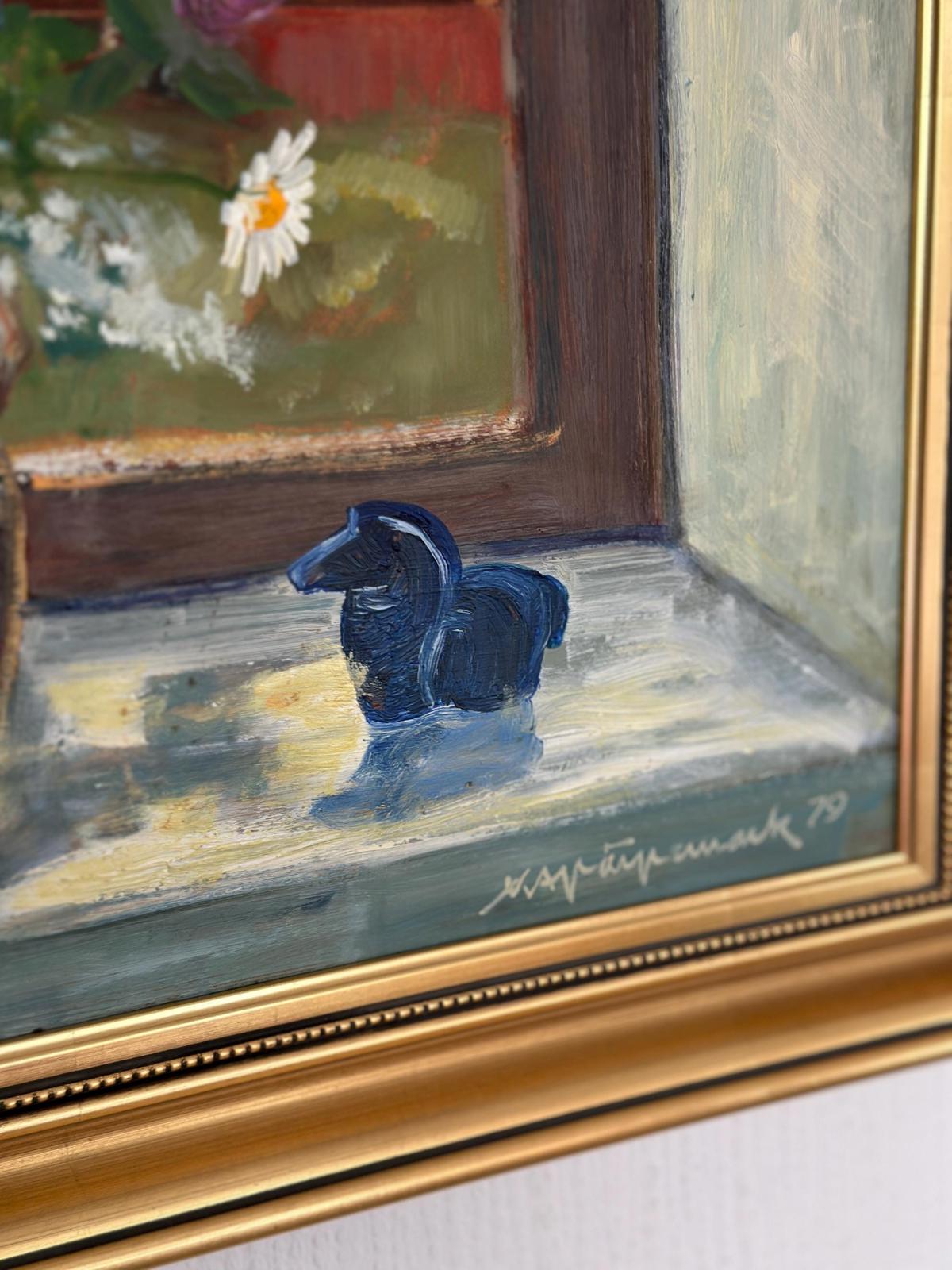 “Flowers by the Window” by Kaj Järpemark