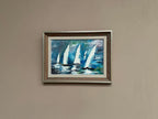 “Sailboats” by Bertil Thorell (1908–1984)