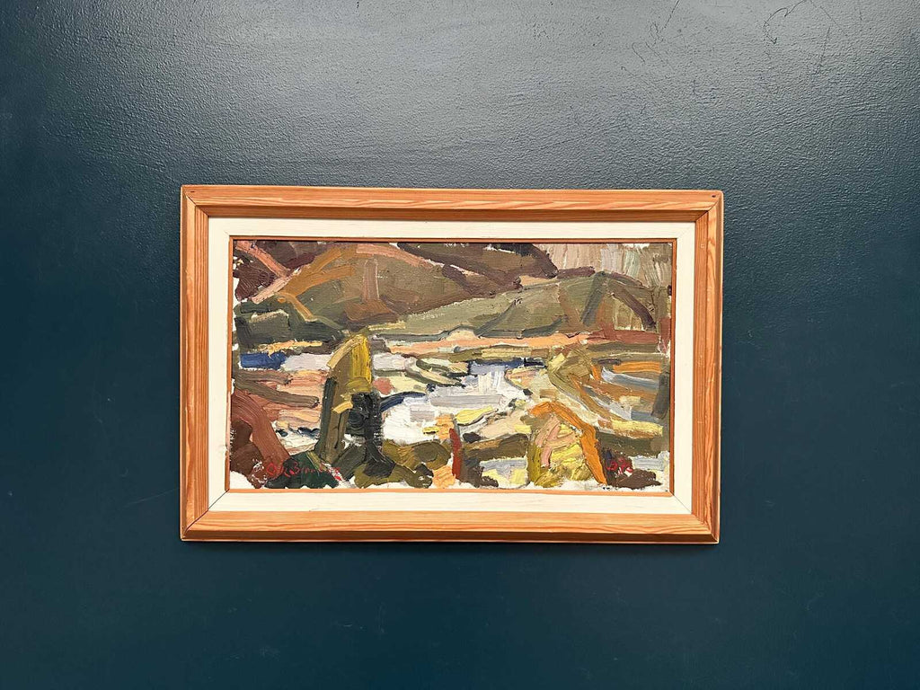 “Cubist Landscape” by O. Blomberg