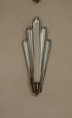 1930's Pair Of Mid Century Swedish Grace Style Pewter Sconces by C.G. Hallberg, Stockholm