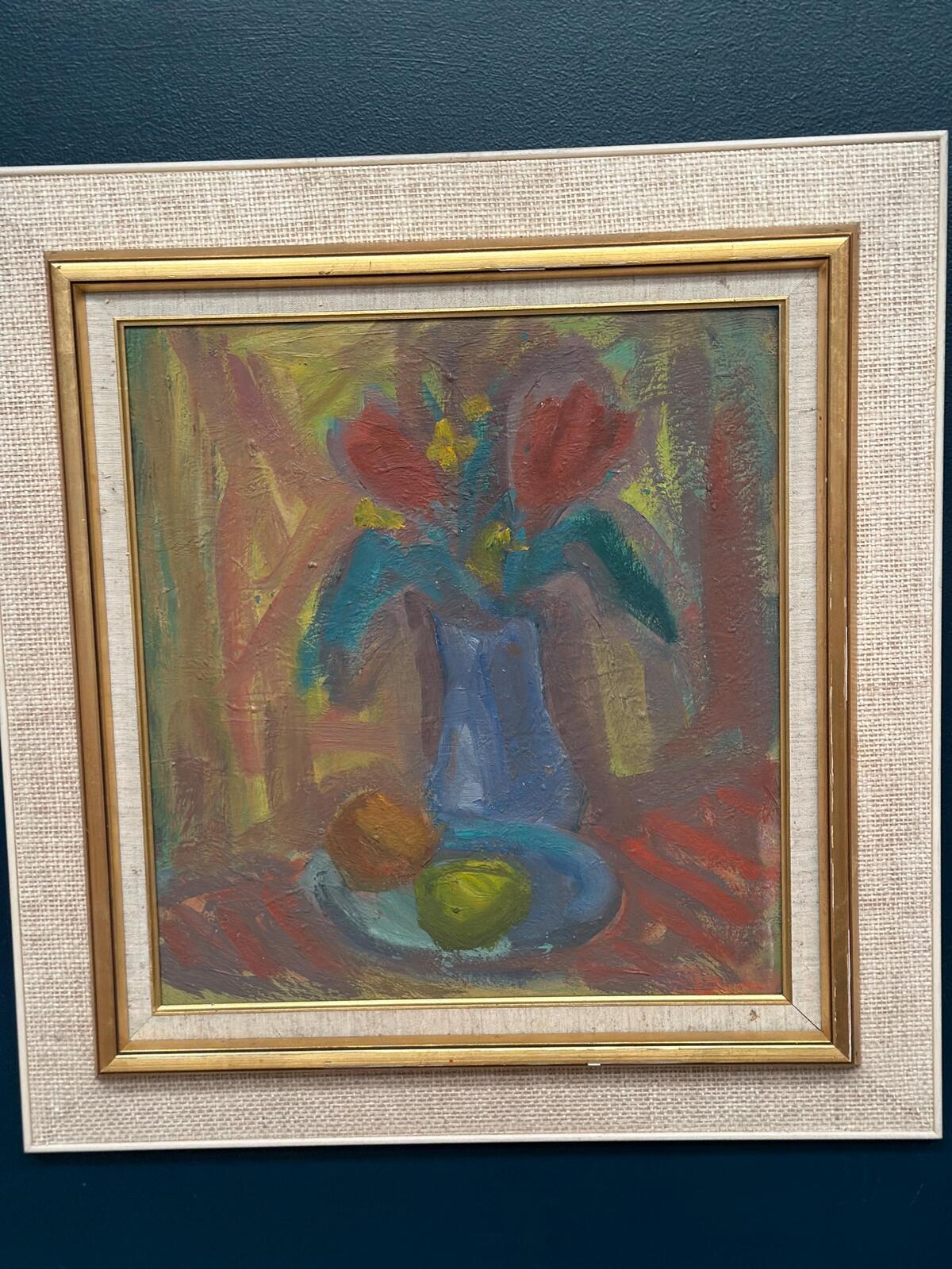 “Floral Still Life” by Hjalmar Eldh (1881–1953)