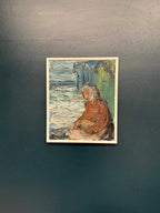 “Figure by the Harbor” by Einar Emland