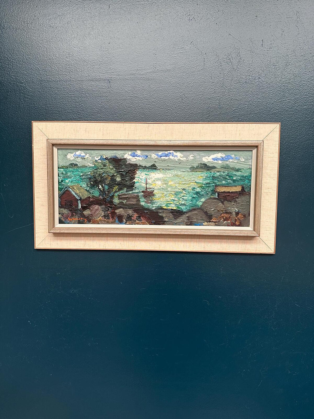 “Coastal Village” by Bertil Wahlberg