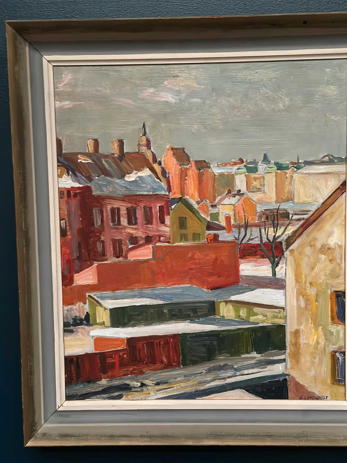 “Landscape” by Bertil Lundqvist (1915–1962)