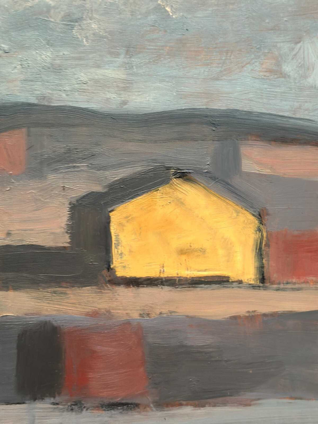 “Buildings and Chimney” by Åke Winnberg
