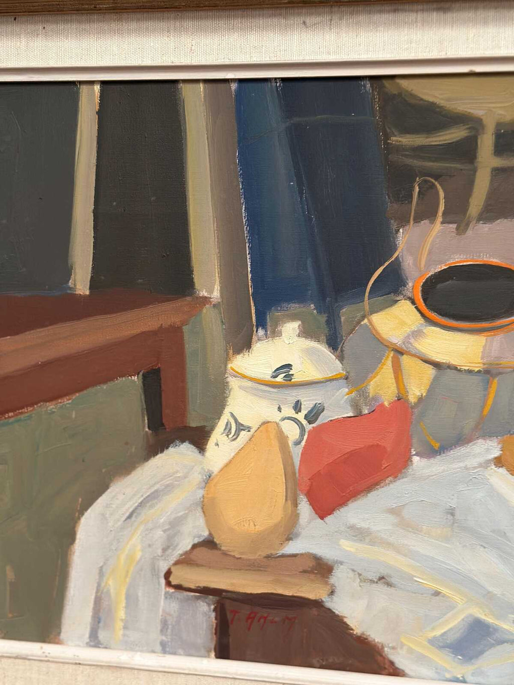 “Stilleben med kaffekannor” by T. Ahlm