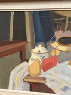“Stilleben med kaffekannor” by T. Ahlm
