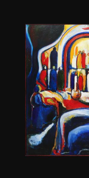 “Woman with Candle” by Anders Wollin