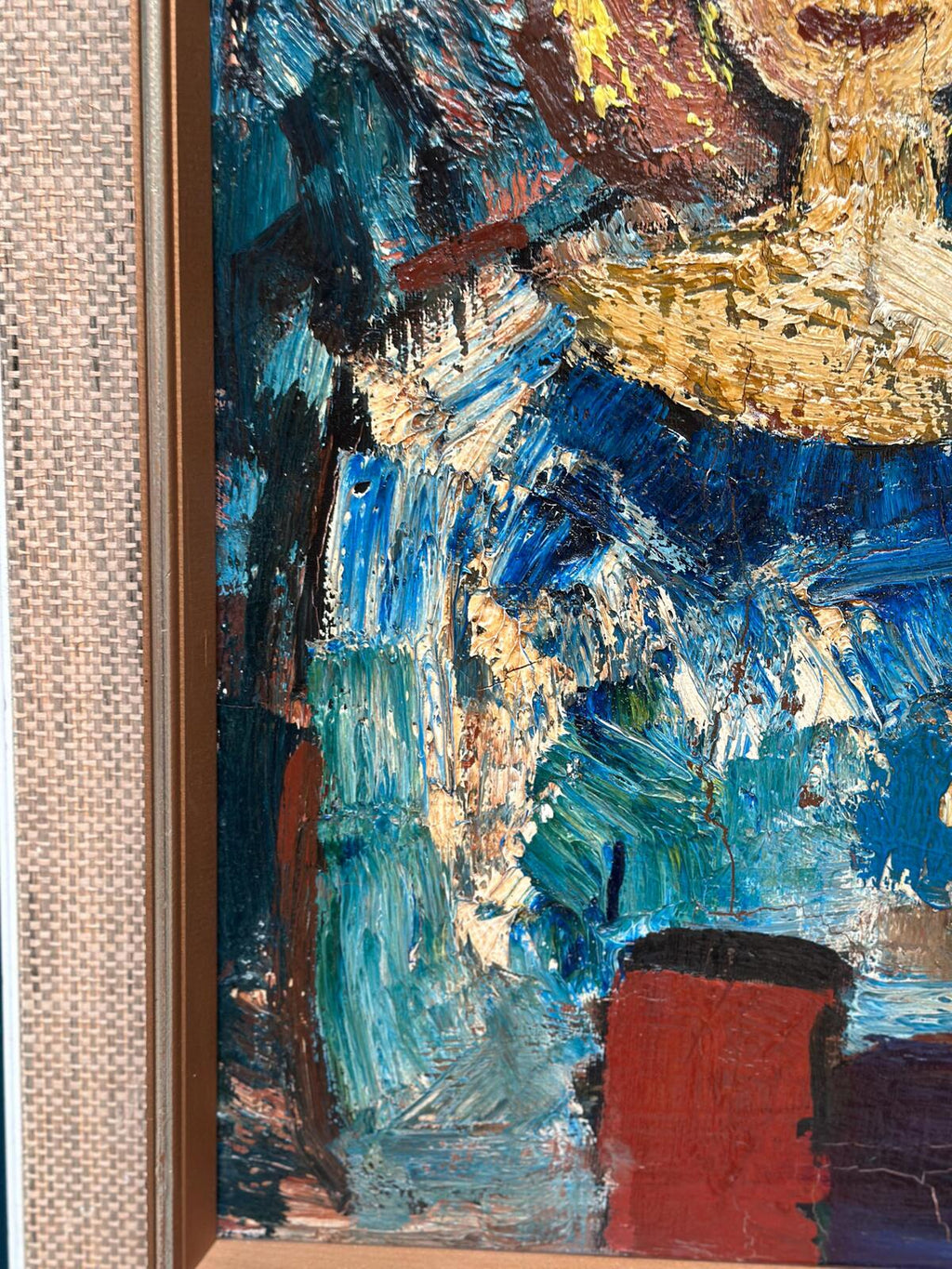 “Woman in Blue” by Gösta Falck