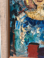“Woman in Blue” by Gösta Falck