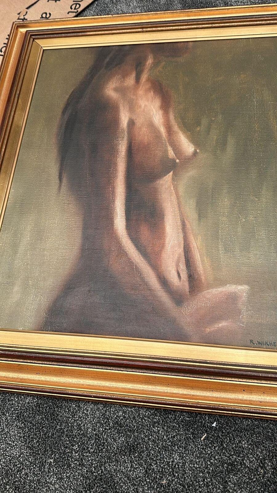 “Nude Study” by R. Wikheim