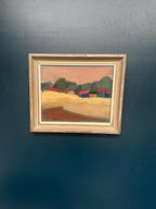 “Huts with Red Roofs” by Sven Andersson