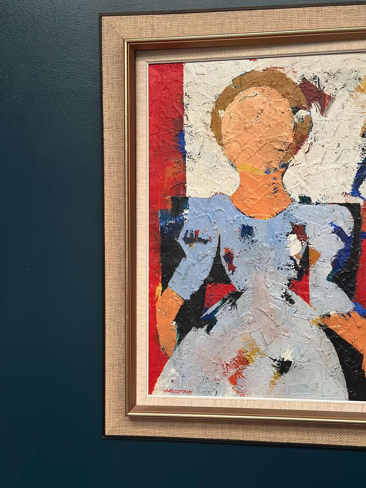 “Girl in Light Blue Dress” by Hans Osswald