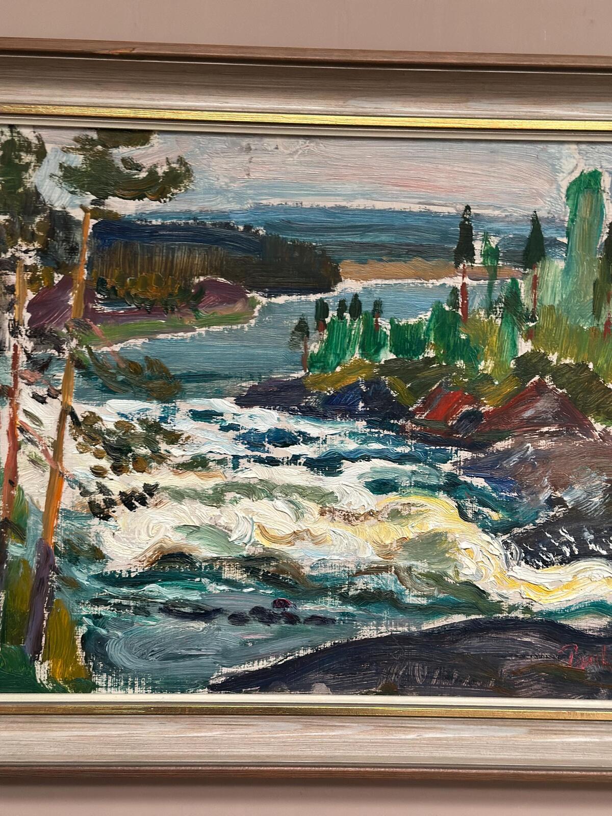 “Forsande vatten” by Paul Sahlin