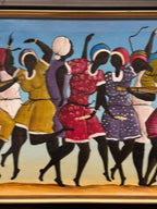 “Dancing Figures with Instruments” by R. Shaw